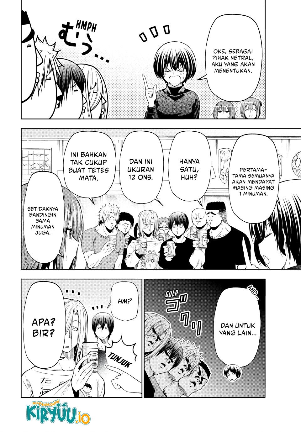 Dilarang COPAS - situs resmi www.mangacanblog.com - Komik grand blue 105 - chapter 105 106 Indonesia grand blue 105 - chapter 105 Terbaru 15|Baca Manga Komik Indonesia|Mangacan