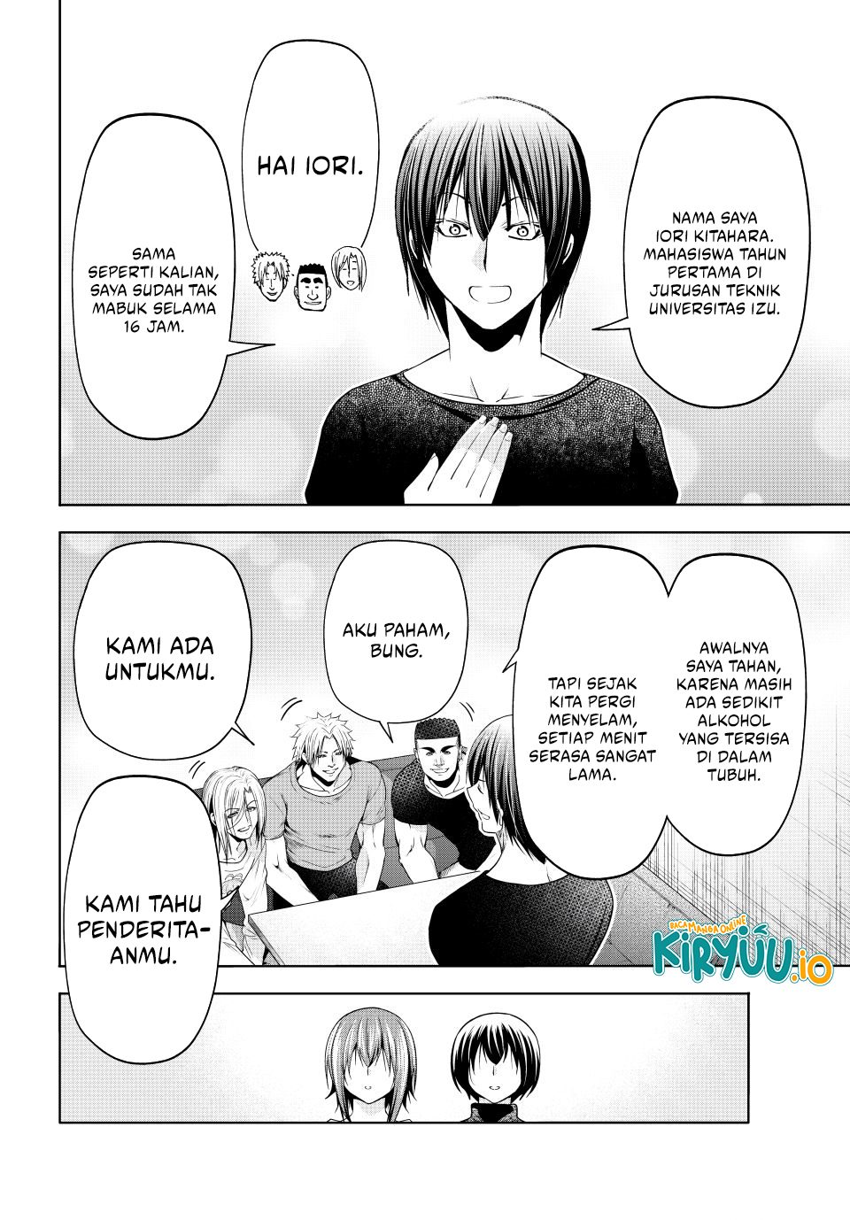 Dilarang COPAS - situs resmi www.mangacanblog.com - Komik grand blue 105 - chapter 105 106 Indonesia grand blue 105 - chapter 105 Terbaru 23|Baca Manga Komik Indonesia|Mangacan