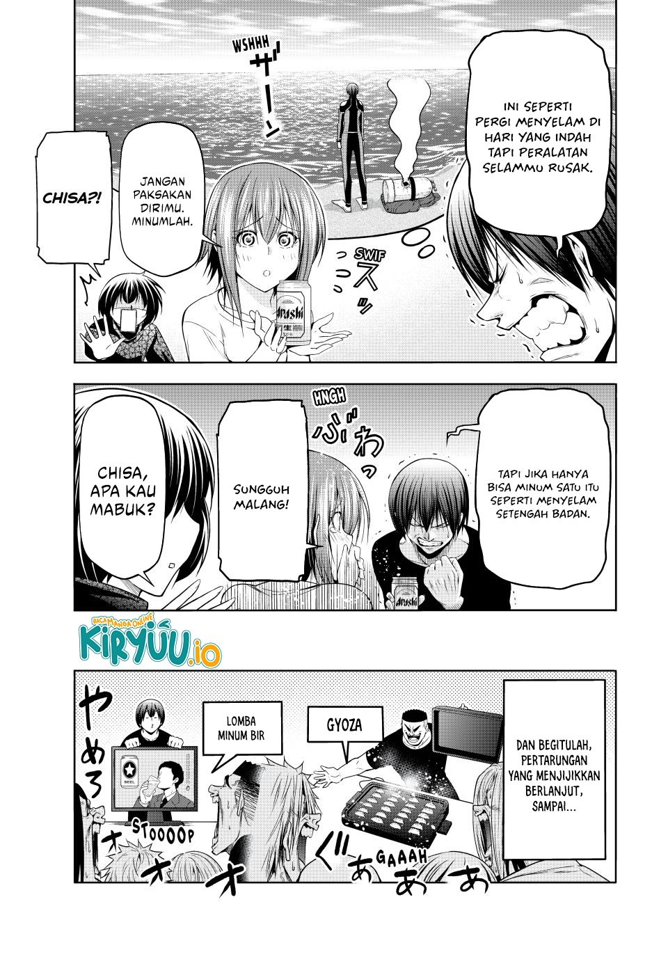 Dilarang COPAS - situs resmi www.mangacanblog.com - Komik grand blue 105 - chapter 105 106 Indonesia grand blue 105 - chapter 105 Terbaru 32|Baca Manga Komik Indonesia|Mangacan