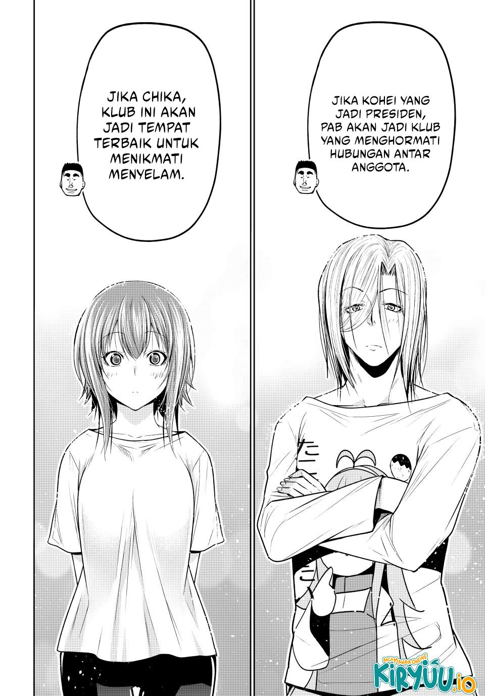 Dilarang COPAS - situs resmi www.mangacanblog.com - Komik grand blue 105 - chapter 105 106 Indonesia grand blue 105 - chapter 105 Terbaru 41|Baca Manga Komik Indonesia|Mangacan
