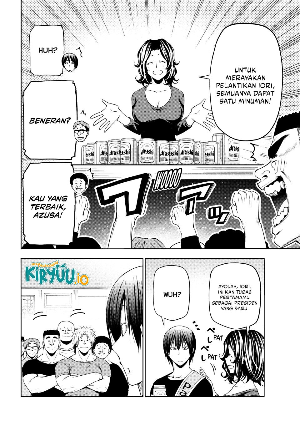 Dilarang COPAS - situs resmi www.mangacanblog.com - Komik grand blue 105 - chapter 105 106 Indonesia grand blue 105 - chapter 105 Terbaru 49|Baca Manga Komik Indonesia|Mangacan