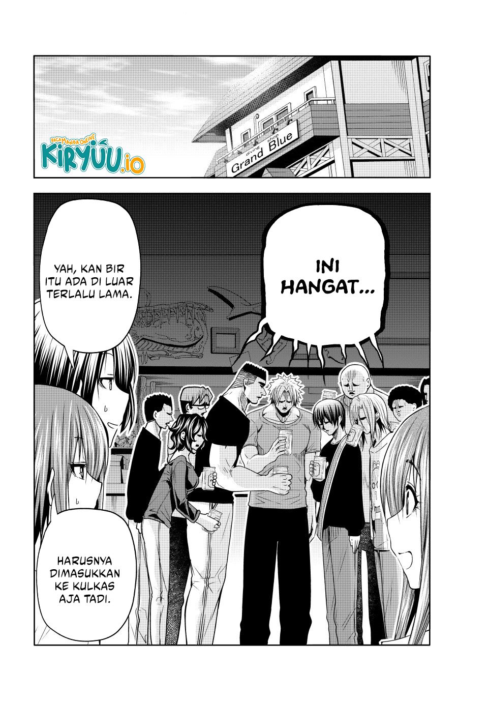 Dilarang COPAS - situs resmi www.mangacanblog.com - Komik grand blue 105 - chapter 105 106 Indonesia grand blue 105 - chapter 105 Terbaru 52|Baca Manga Komik Indonesia|Mangacan