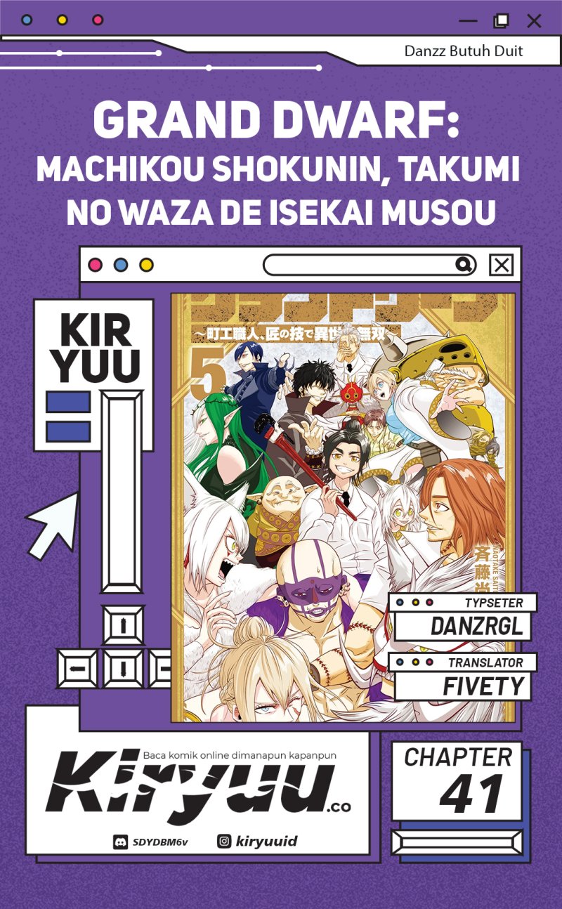 Grand Dwarf Chapter 41 Bahasa Indonesia