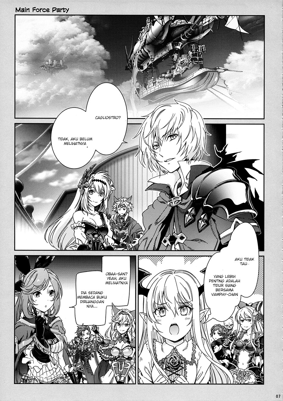 Grandblue Fantasy – Saenai Dancho no Sodatekata chapter 1
