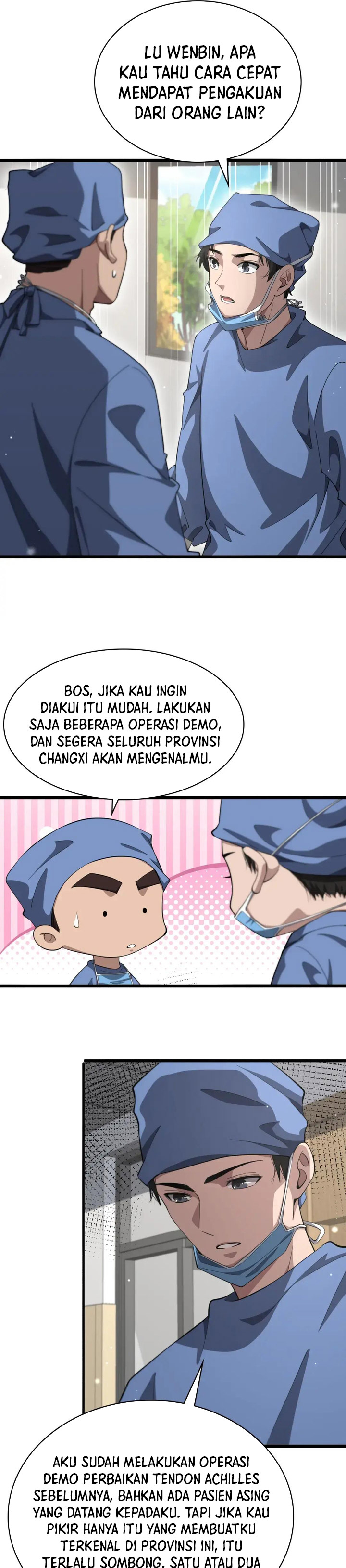 Great Doctor Ling Ran Chapter 185 Bahasa Indonesia