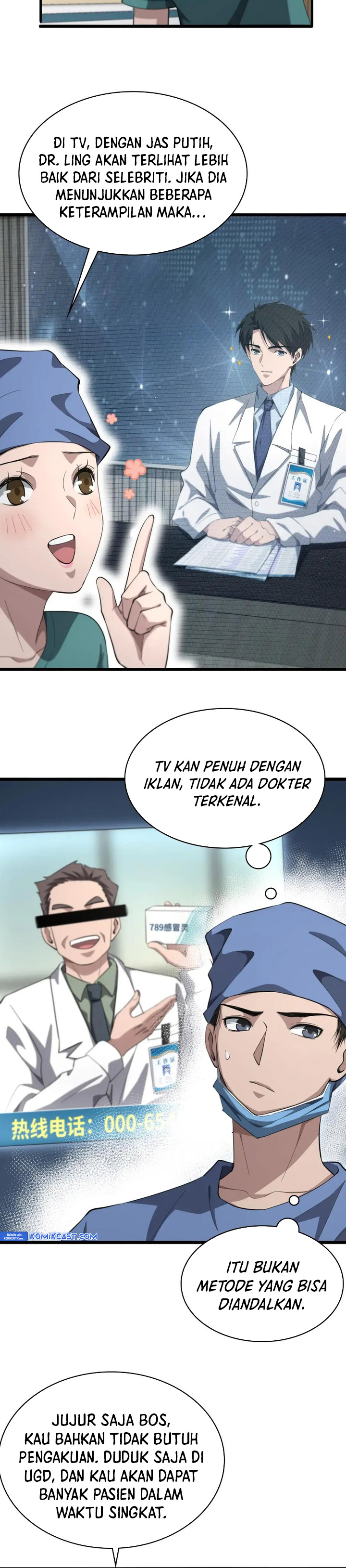 Great Doctor Ling Ran Chapter 185 Bahasa Indonesia