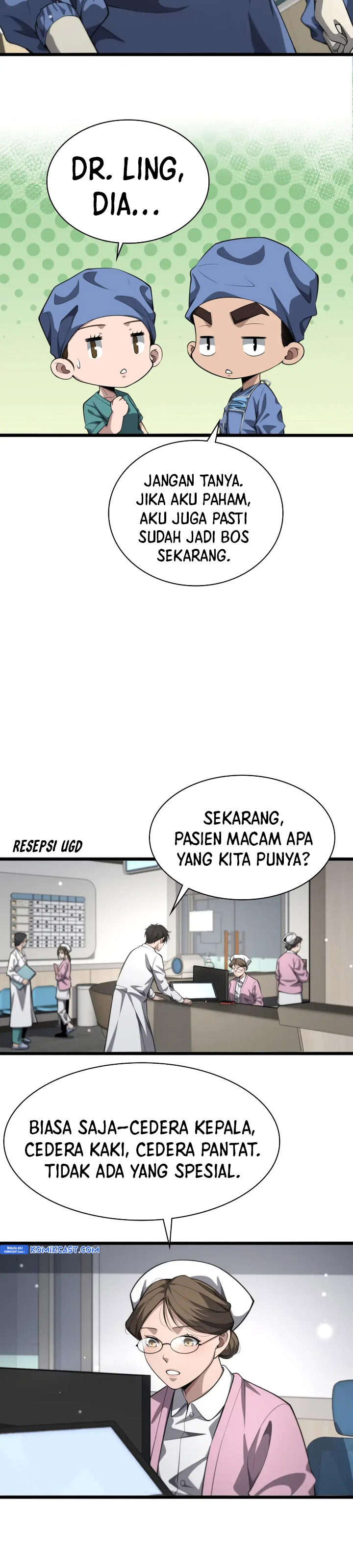 Great Doctor Ling Ran Chapter 185 Bahasa Indonesia