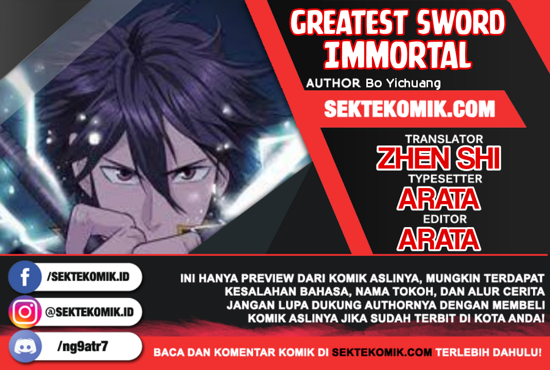 Greatest Sword Immortal chapter 107