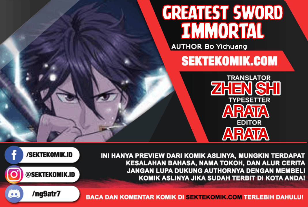 Greatest Sword Immortal chapter 115