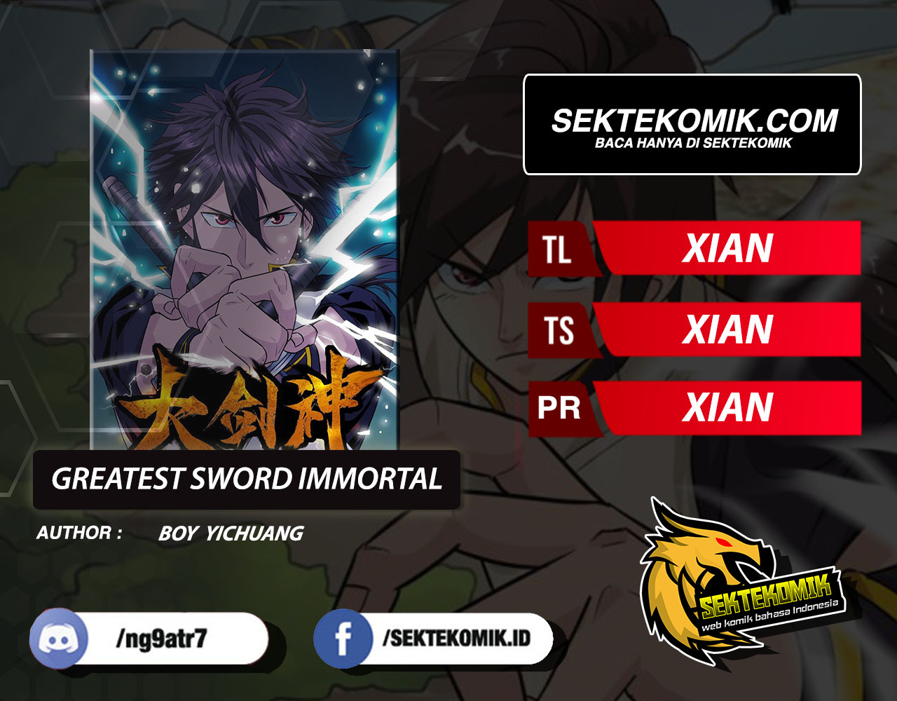 Greatest Sword Immortal Chapter 154 Bahasa Indonesia