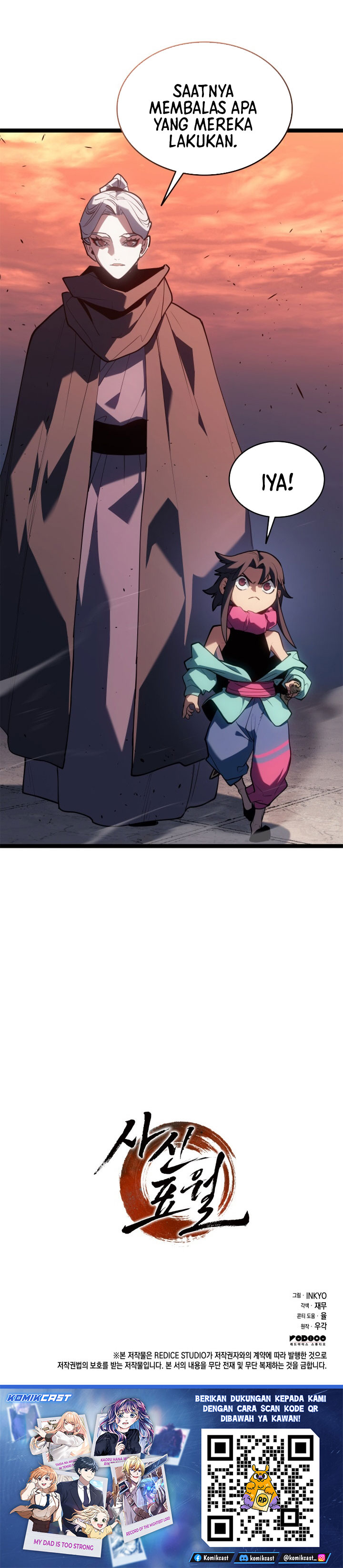 Grim Reaper of the Drifting Moon Chapter 113 Bahasa Indonesia