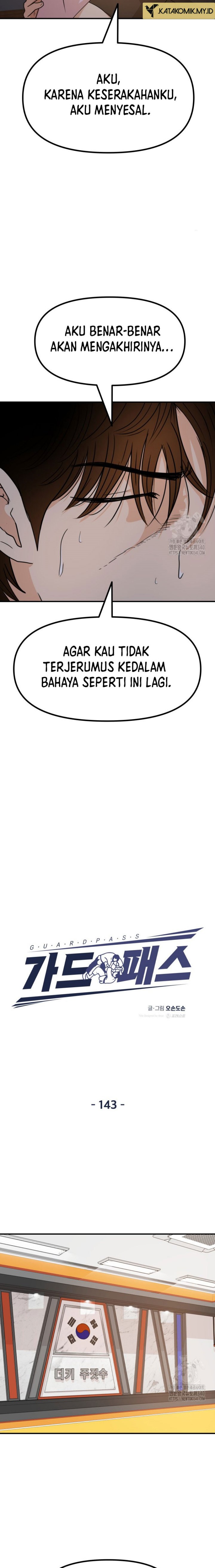 Guard Pass Chapter 143 Bahasa Indonesia
