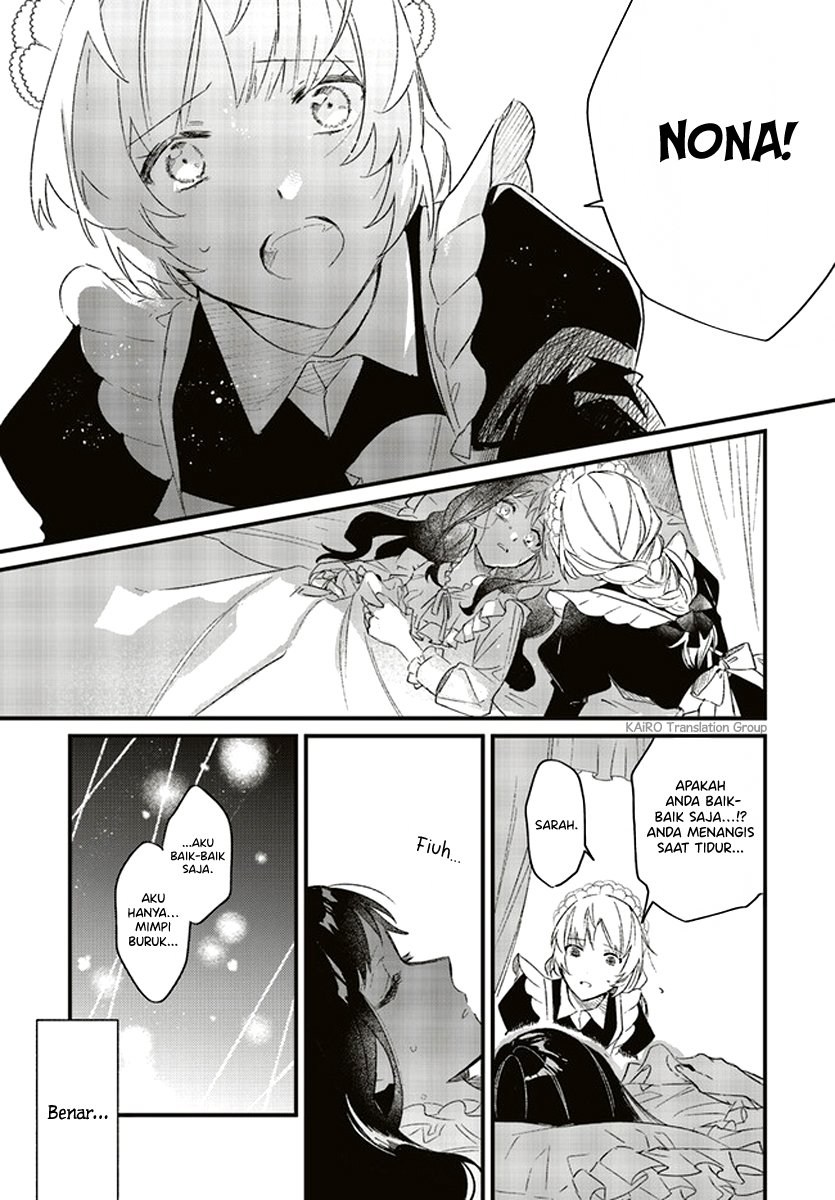 Gyakkou Shita Akuyaku Reijou wa, Naze ka Maryoku wo Ushinattanode Shinsou no Reijou ni Narimasu ( The Villainess Who Traveled Back in Time Inexplicably Lost Her Magic, so She Went Into Seclusion) chapter 3
