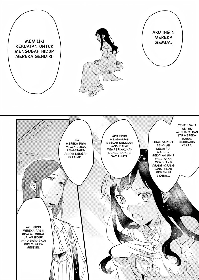 Gyakkou Shita Akuyaku Reijou wa, Naze ka Maryoku Chapter 09 Bahasa Indonesia