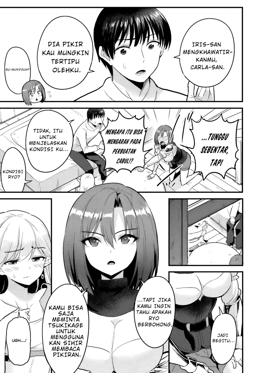 Gyakuten Isekai de Yomeki Okure S-Rank Onna Bokensha tachi ni Semararete Imasu Chapter 04 Bahasa Indonesia