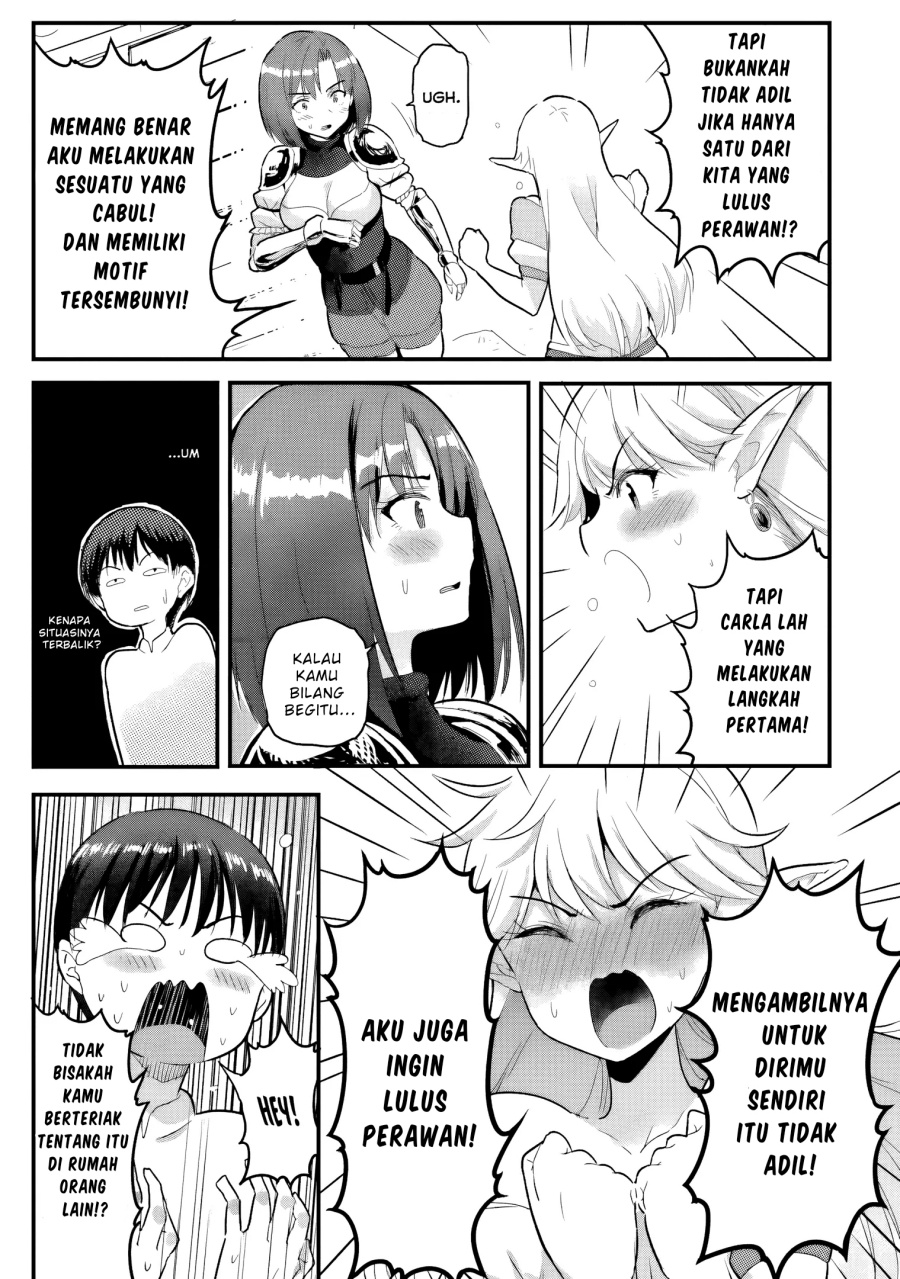 Gyakuten Isekai de Yomeki Okure S-Rank Onna Bokensha tachi ni Semararete Imasu Chapter 04 Bahasa Indonesia