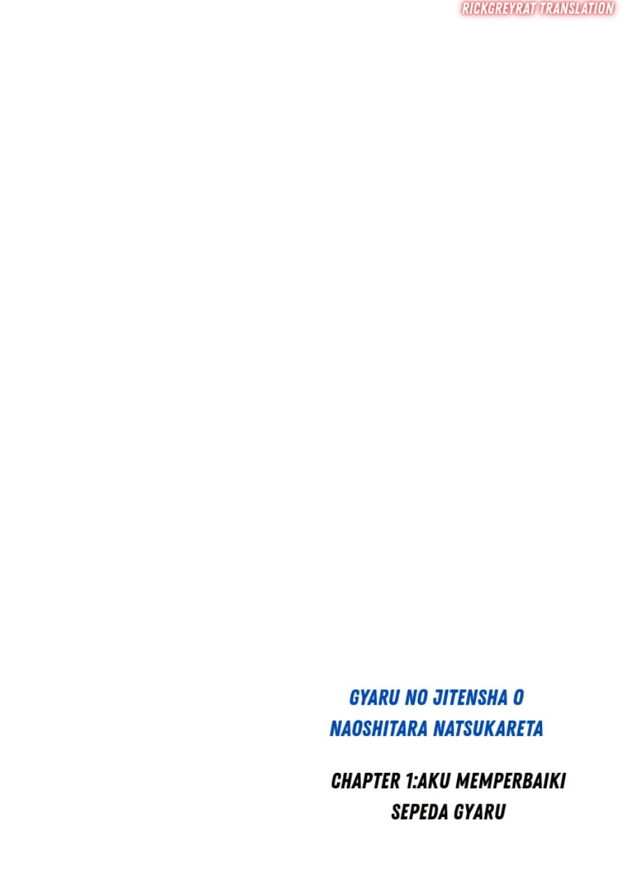 Gyaru no Jitensha o Naoshitara Natsukareta chapter 1