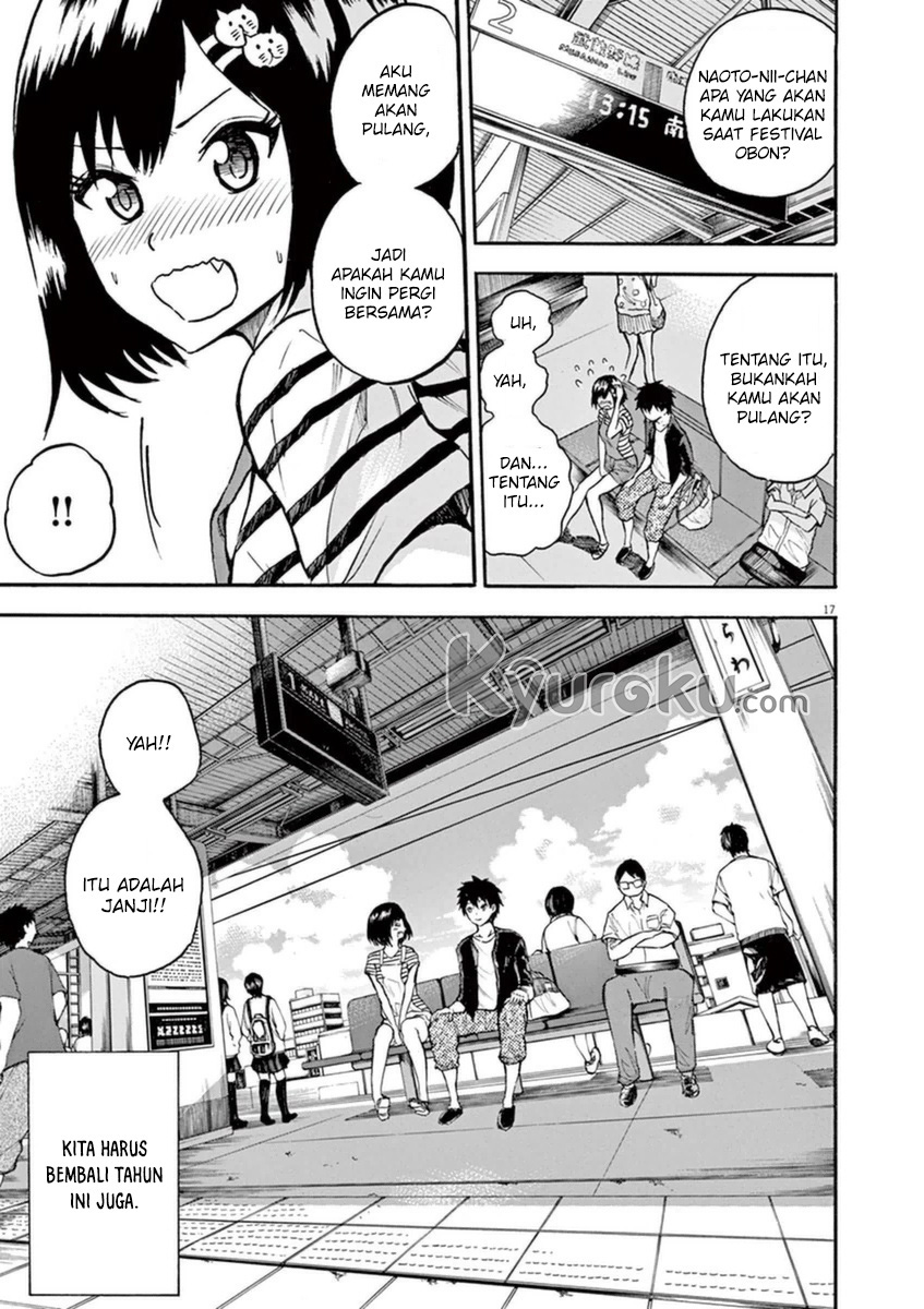Hachigatsu no Ghost Chapter 10 Bahasa Indonesia