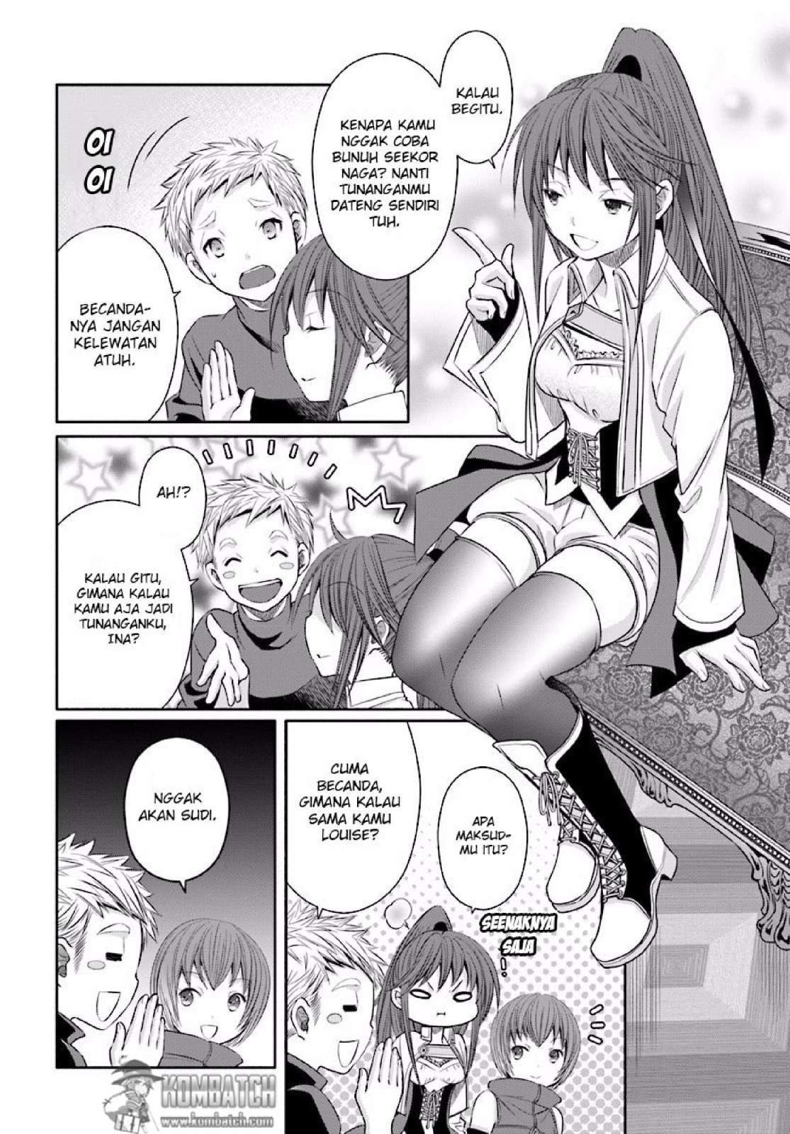 Hachinan tte Sore wa Nai Deshou Chapter 17 Bahasa Indonesia