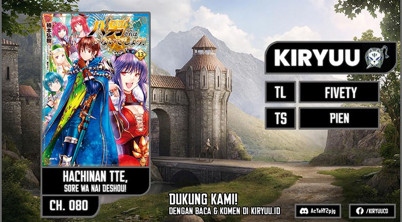 Hachinan tte Sore wa Nai Deshou Chapter 80 Bahasa Indonesia