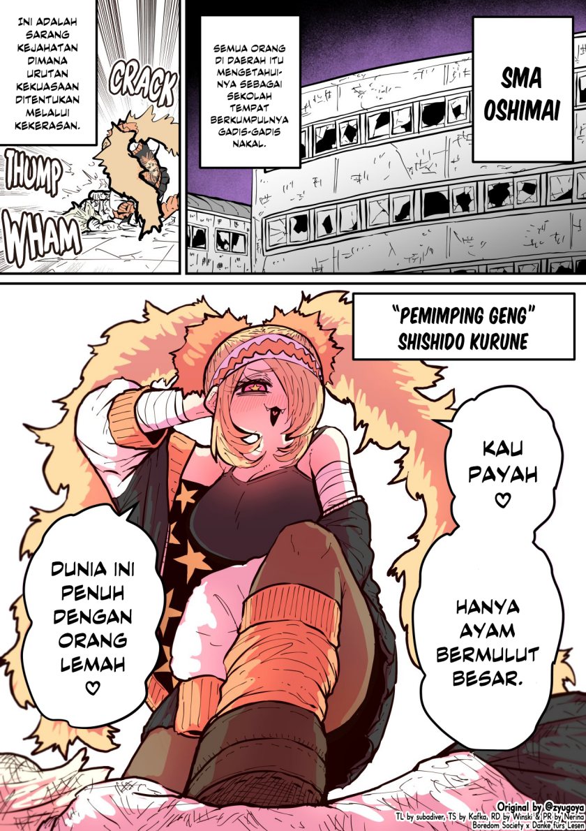 Haiena-chan ni Nerawarete Chapter 18 Bahasa Indonesia
