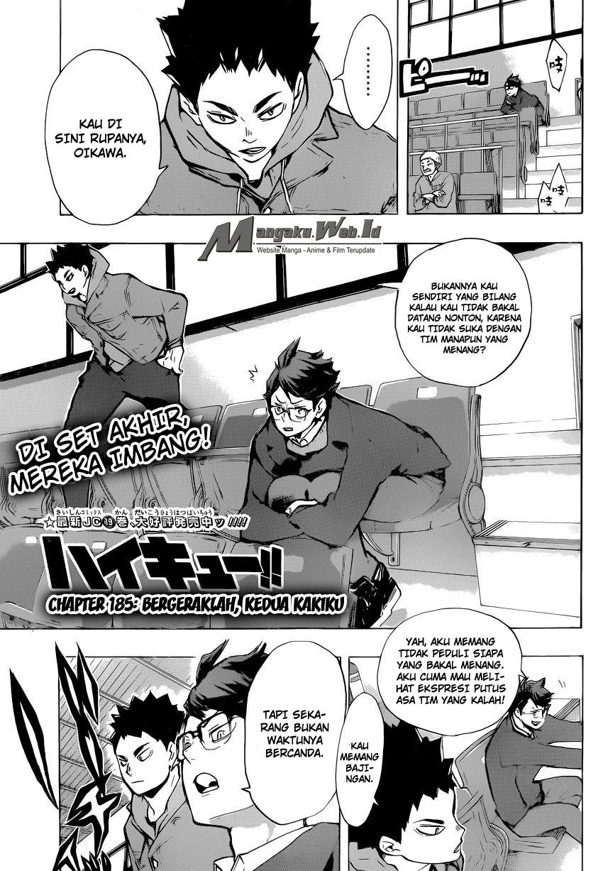 Haikyuu!! Chapter 185