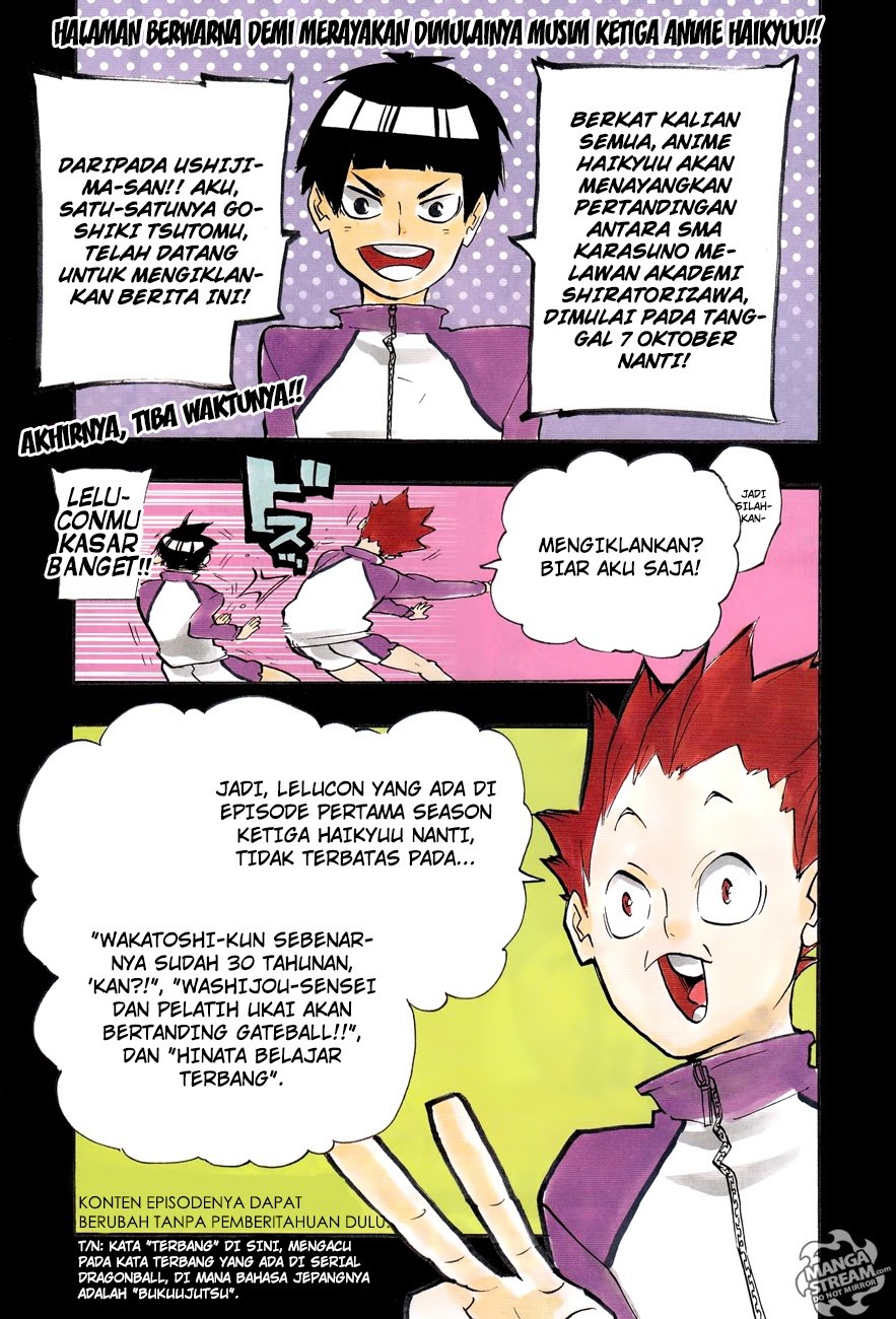 Haikyuu!! chapter 224