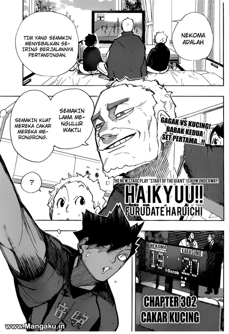 Haikyuu!! Chapter 302 Bahasa Indonesia