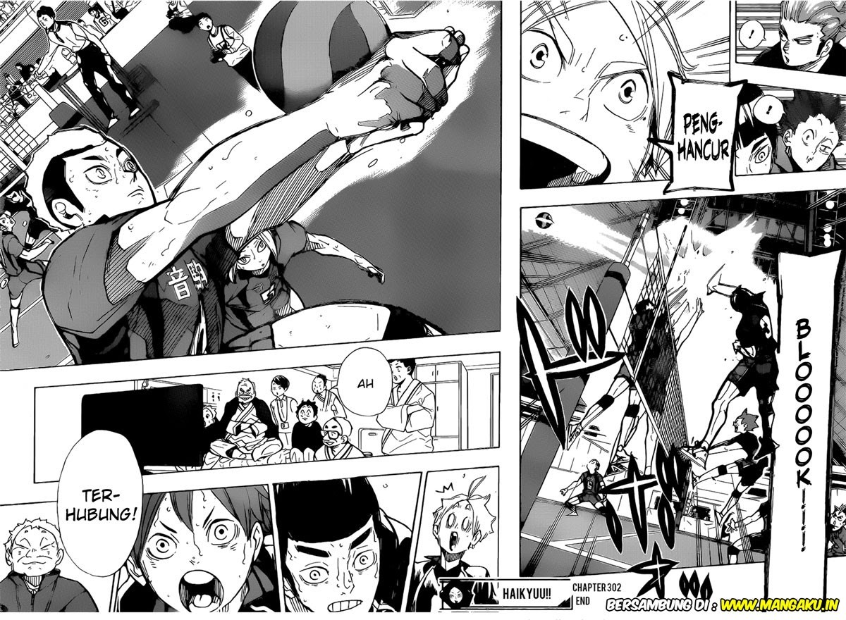 Haikyuu!! Chapter 302 Bahasa Indonesia