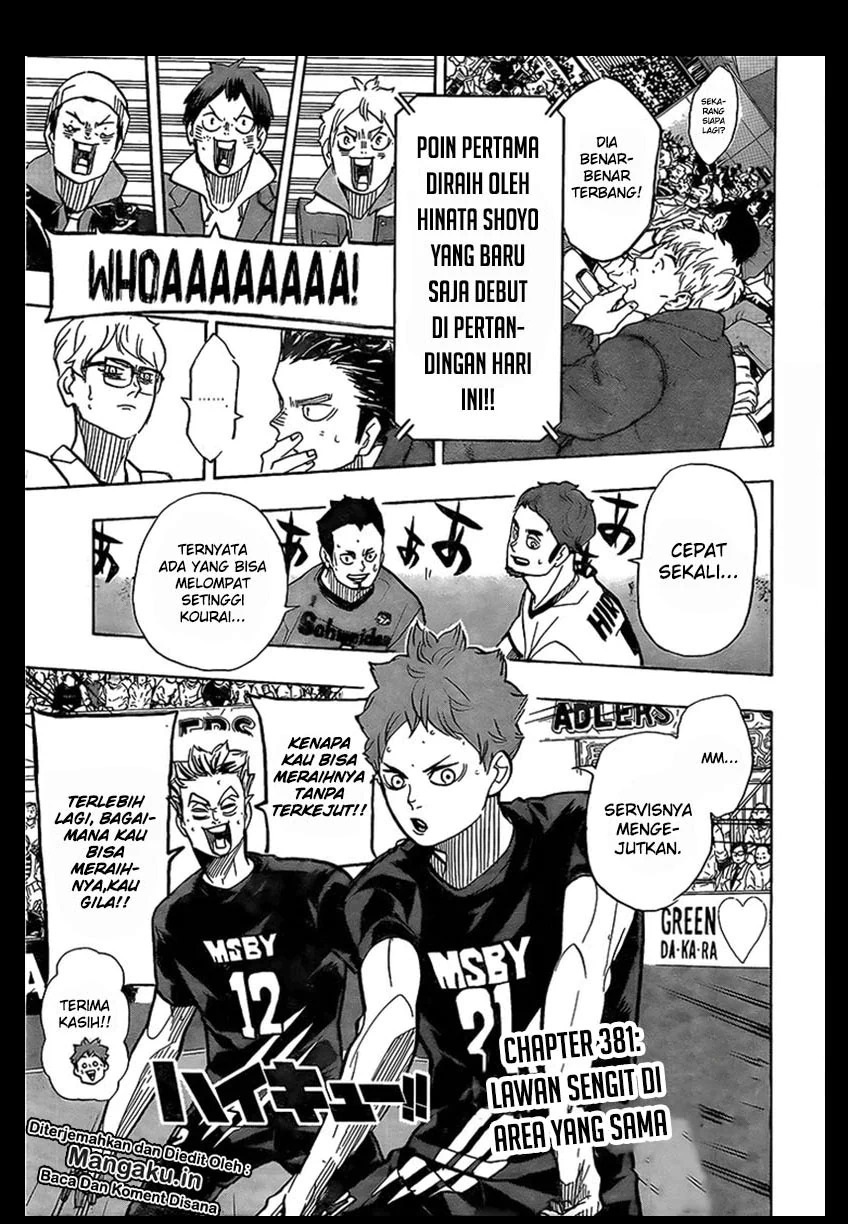 Haikyuu!! chapter 381