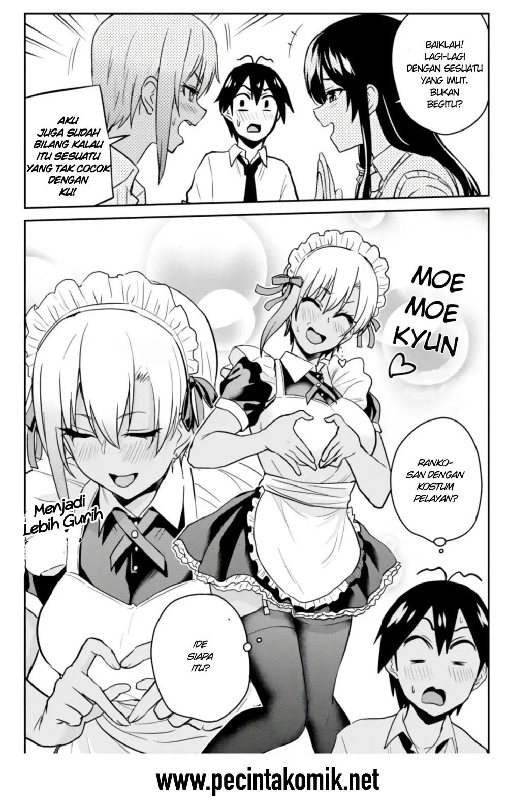 Hajimete no Gal Chapter 67 Bahasa Indonesia
