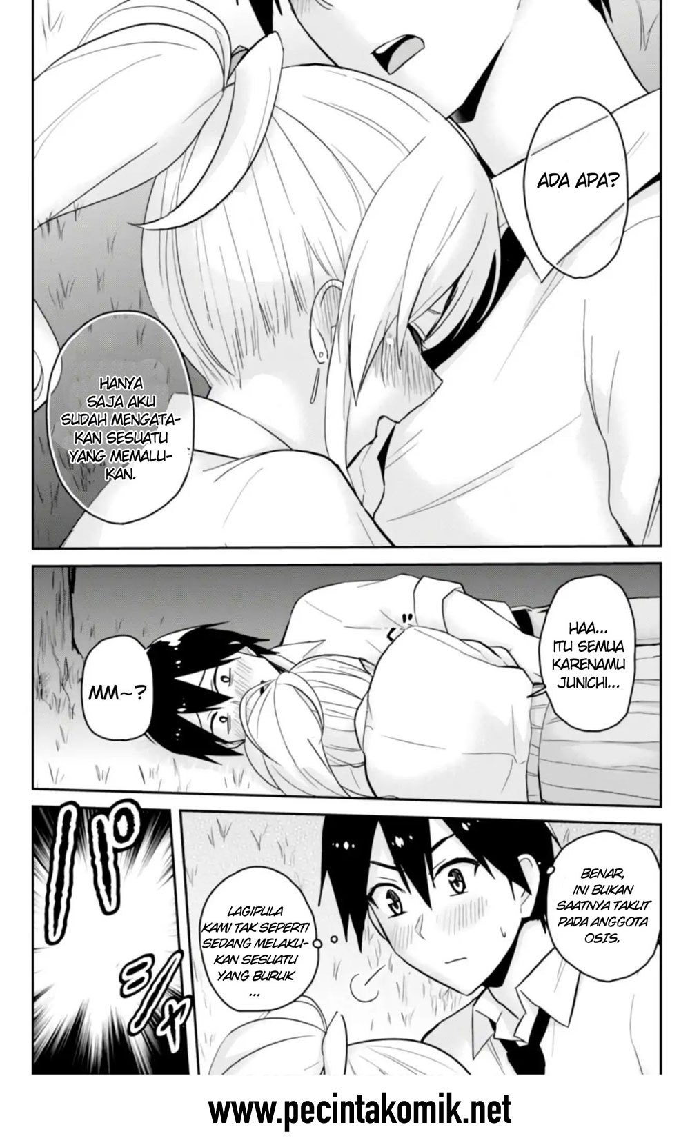 Hajimete no Gal Chapter 67 Bahasa Indonesia