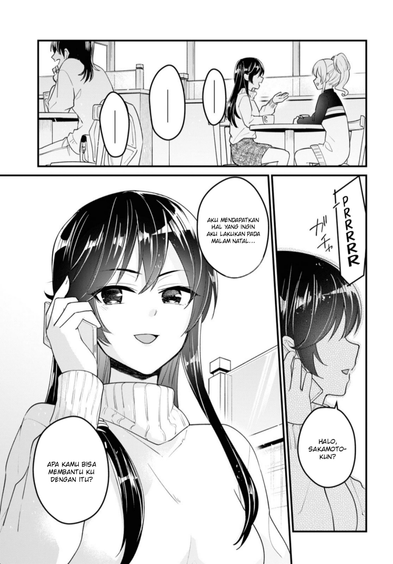 Hajimete no Gal Chapter 93 Bahasa Indonesia