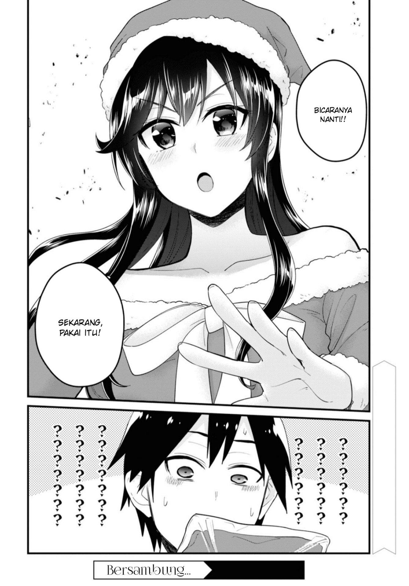 Hajimete no Gal Chapter 93 Bahasa Indonesia