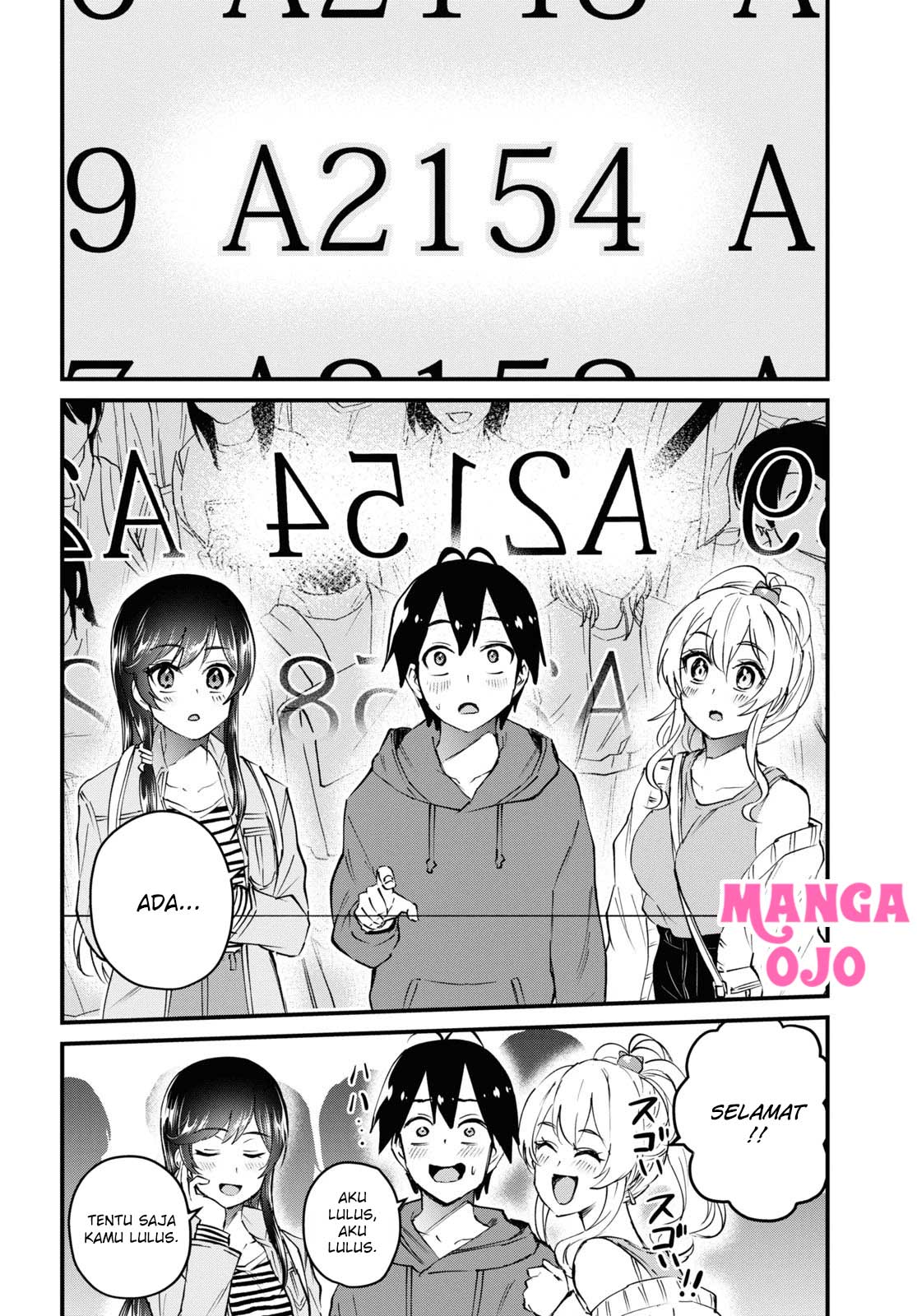 Hajimete no Gal Chapter 125 Bahasa Indonesia