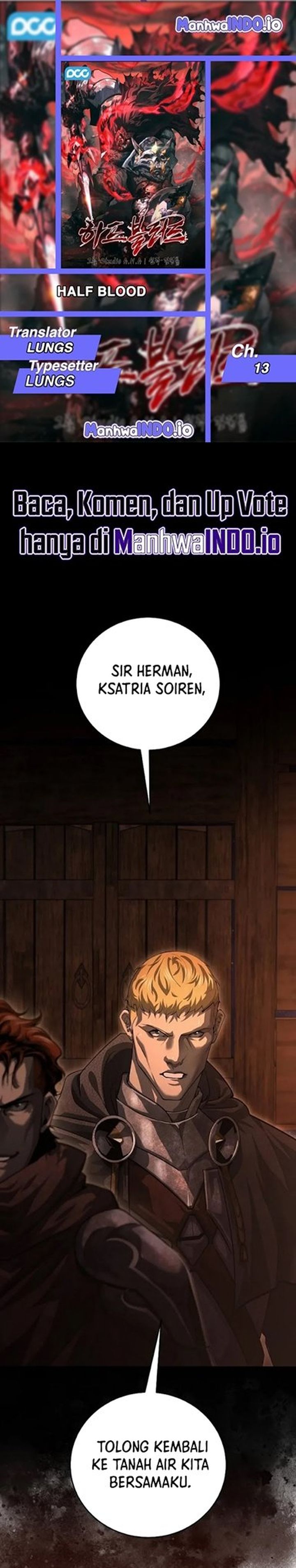 Half Blood Chapter 13 Bahasa Indonesia