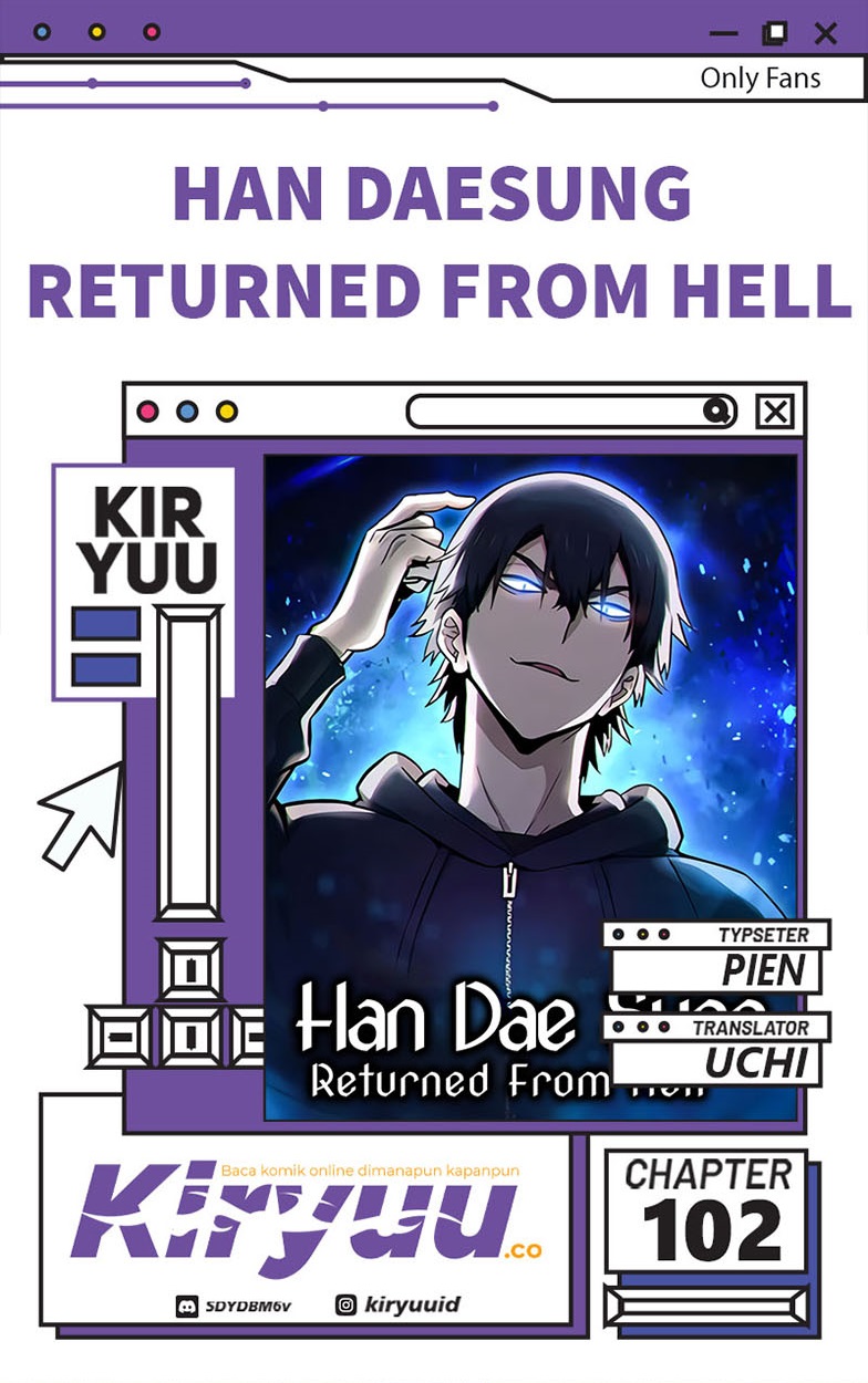 Han Dae Sung Returned From Hell chapter 102
