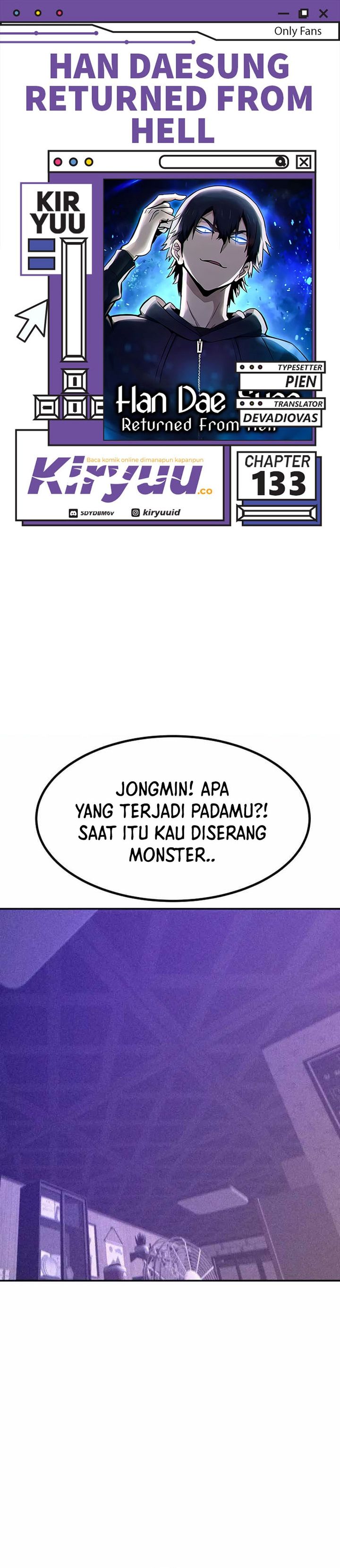 Han Dae Sung Returned From Hell Chapter 133 Bahasa Indonesia