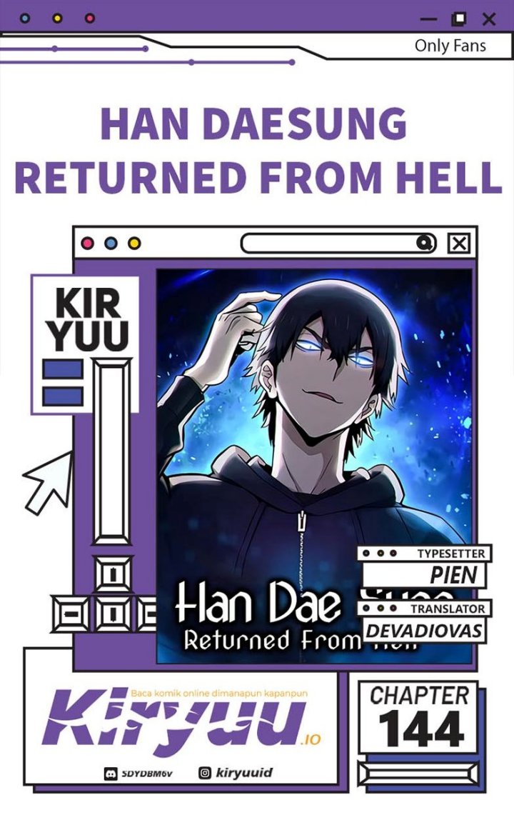 Han Dae Sung Returned From Hell Chapter 144 Bahasa Indonesia