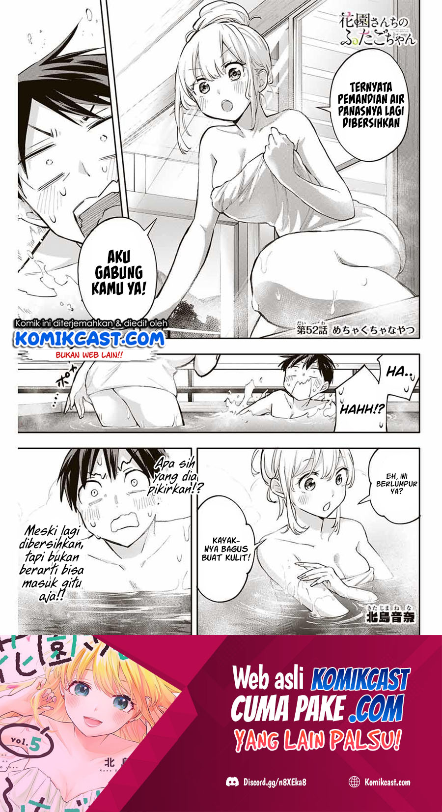 Hanazono Twins Chapter 52 Bahasa Indonesia