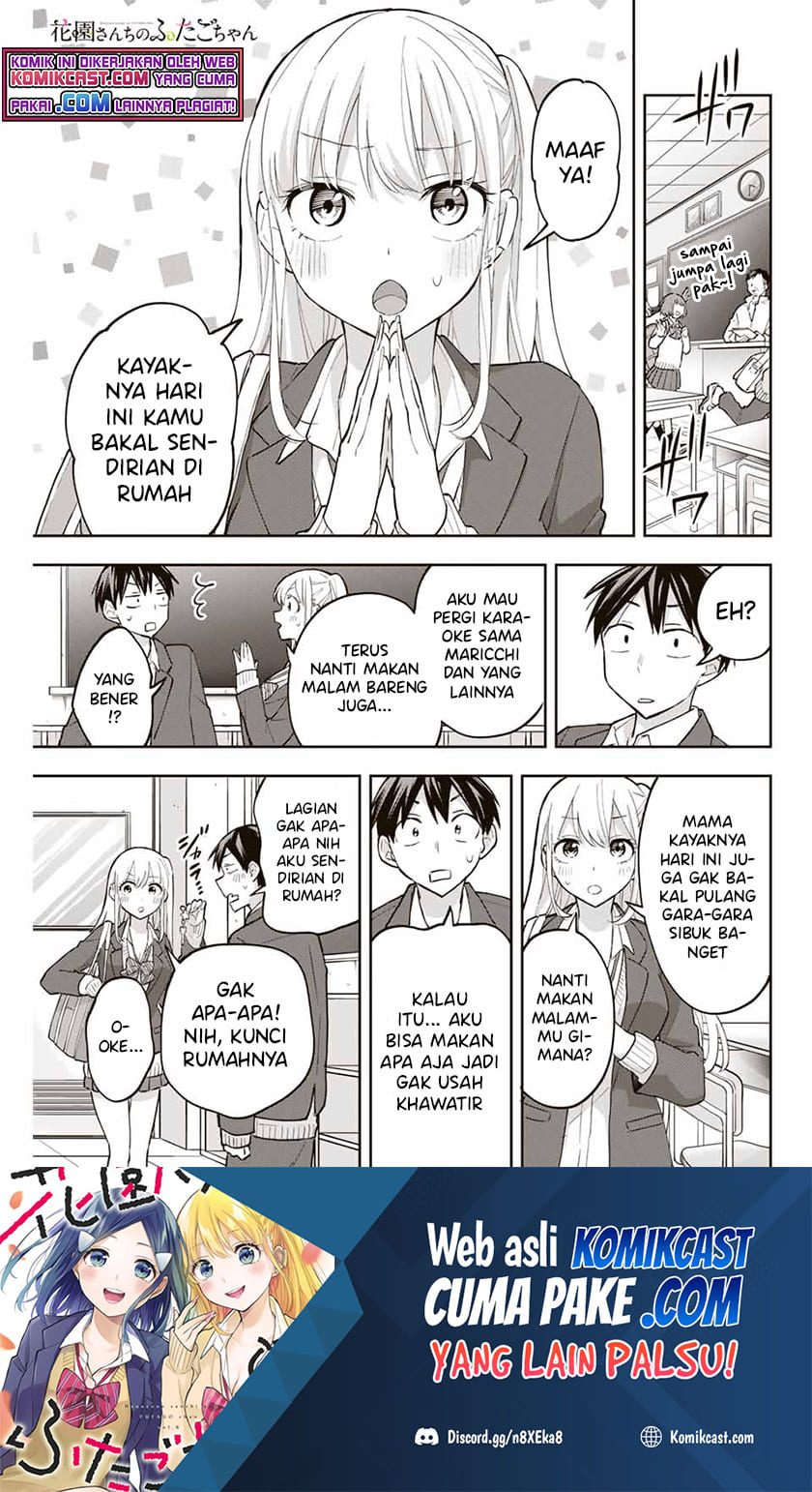 Hanazono Twins Chapter 58 Bahasa Indonesia