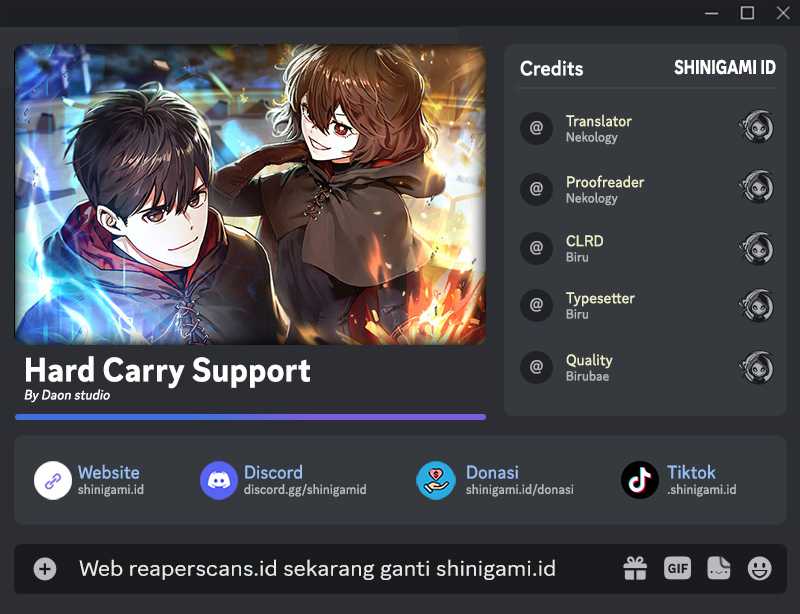 Hard Carry Supporter chapter 13