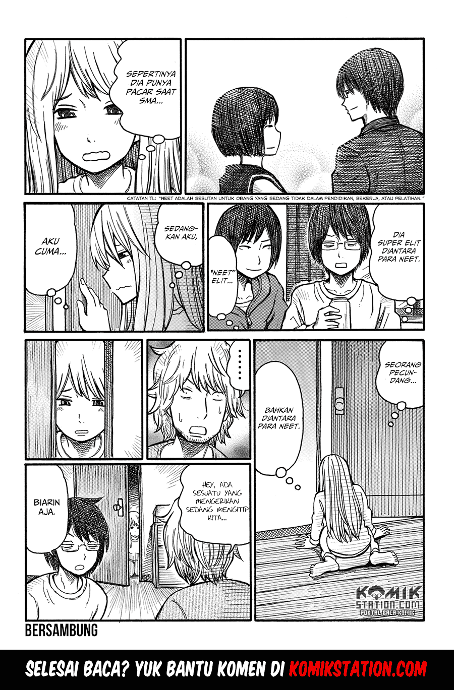 Hatarakanai Futari Chapter 03 Bahasa Indonesia