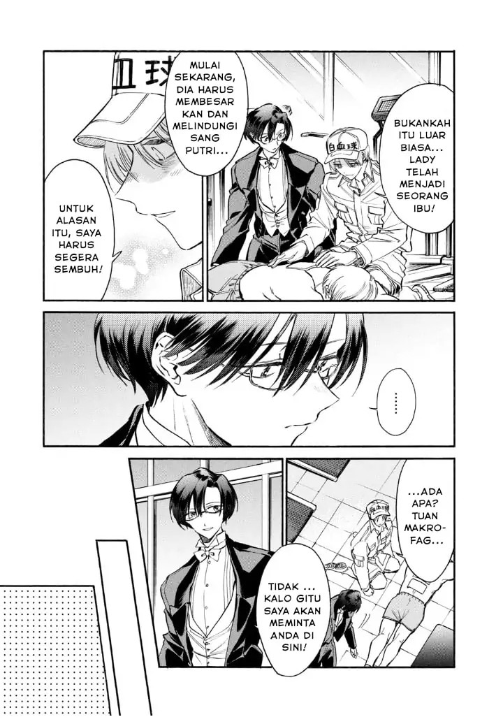 Hataraku Saibou LADY Chapter 15 Bahasa Indonesia