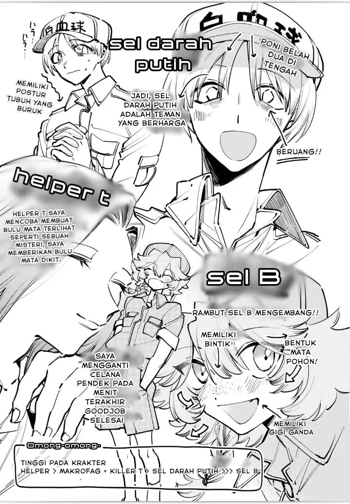 Hataraku Saibou LADY Chapter 15 Bahasa Indonesia