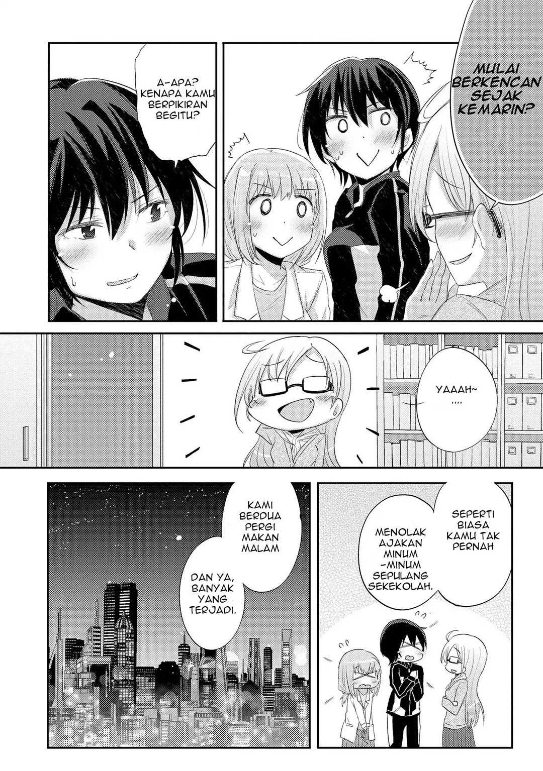 Hayama-sensei to Terano-sensei wa Tsukiatteiru Chapter 01.1 Bahasa Indonesia