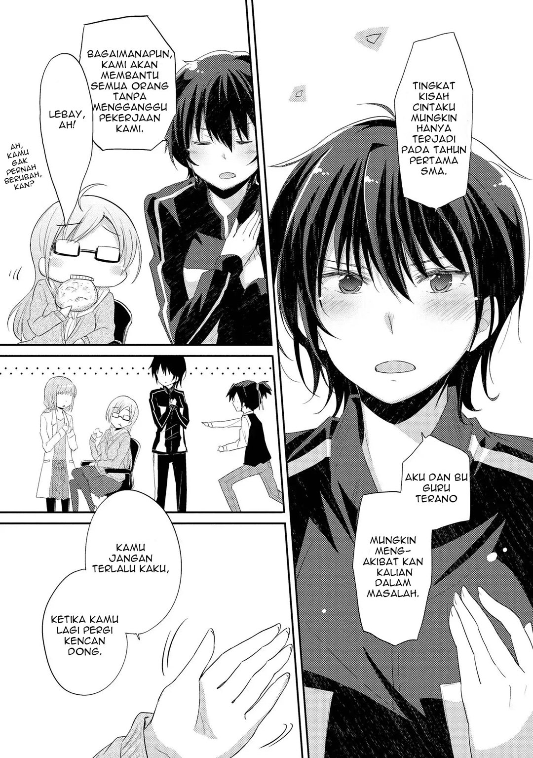 Hayama-sensei to Terano-sensei wa Tsukiatteiru Chapter 01.1 Bahasa Indonesia