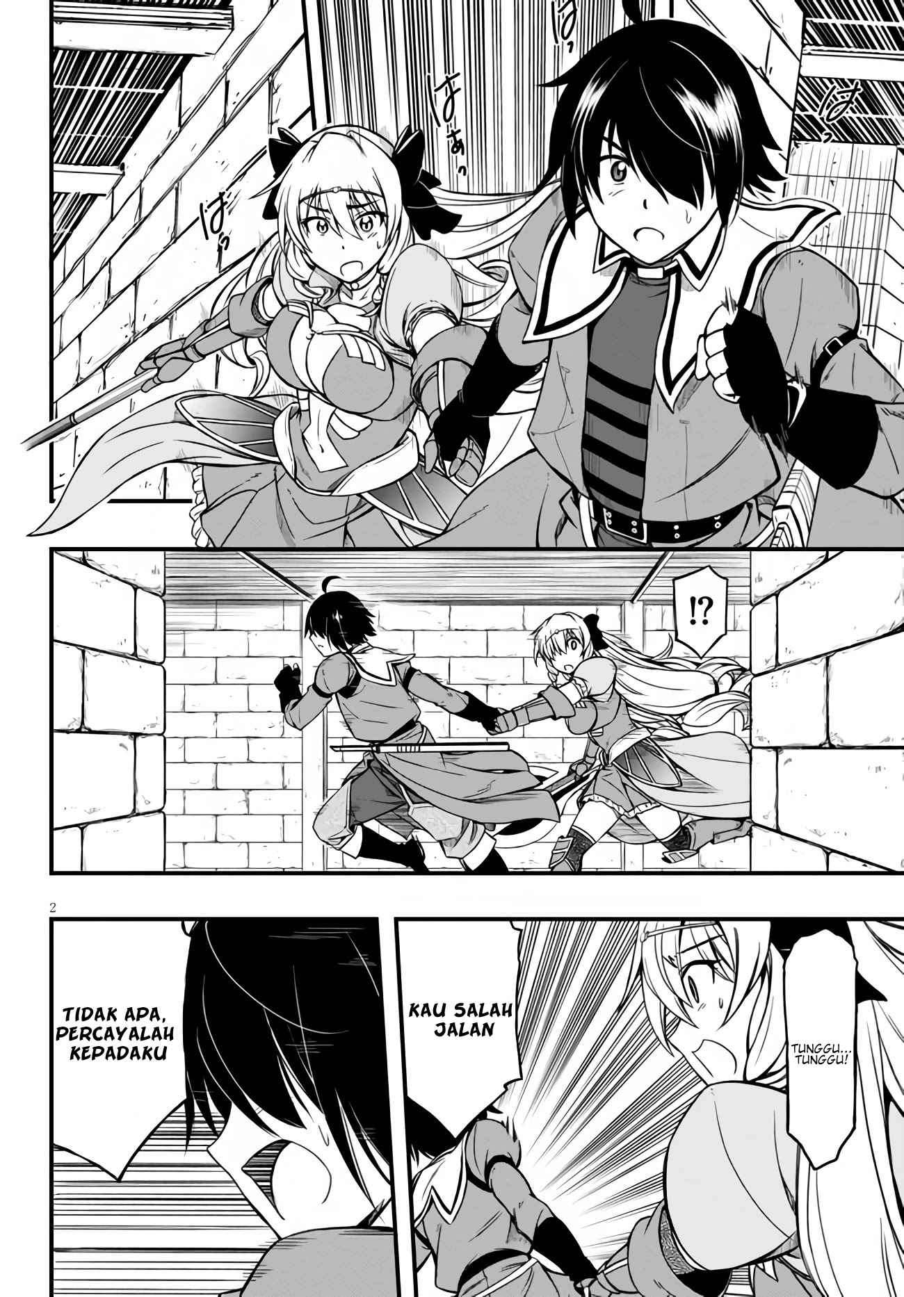 Hazure Akamadoushi ha Kenjyatime ni Musou suru Chapter 05 Bahasa Indonesia