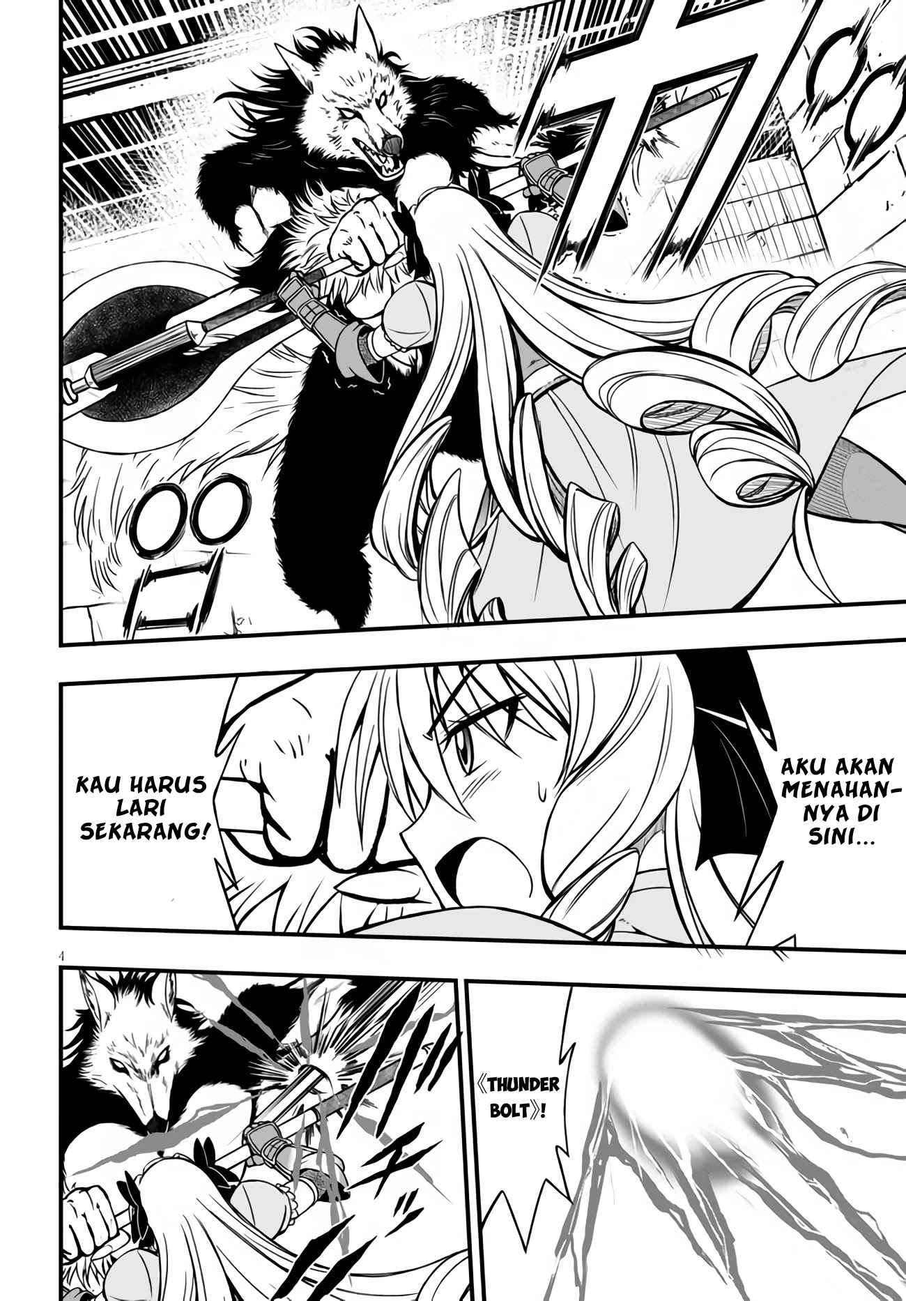 Hazure Akamadoushi ha Kenjyatime ni Musou suru Chapter 05 Bahasa Indonesia