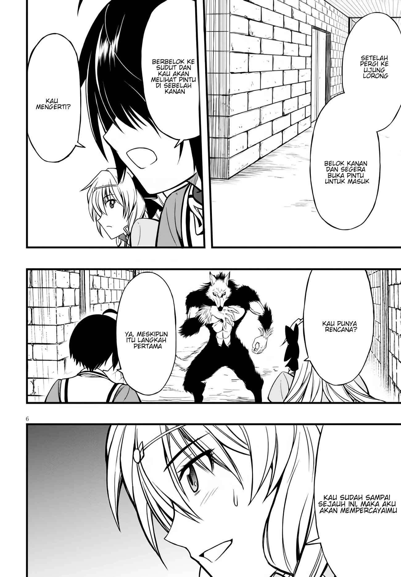 Hazure Akamadoushi ha Kenjyatime ni Musou suru Chapter 05 Bahasa Indonesia